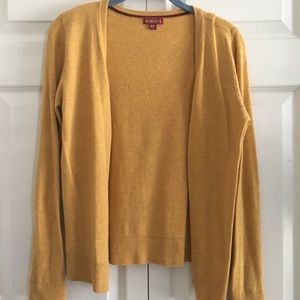 Mustard cardigan